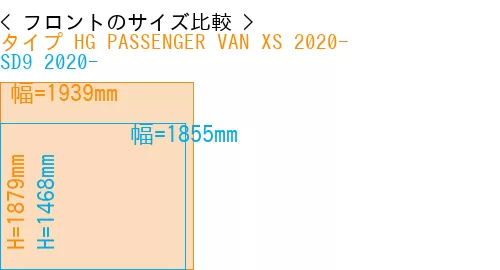 #タイプ HG PASSENGER VAN XS 2020- + SD9 2020-